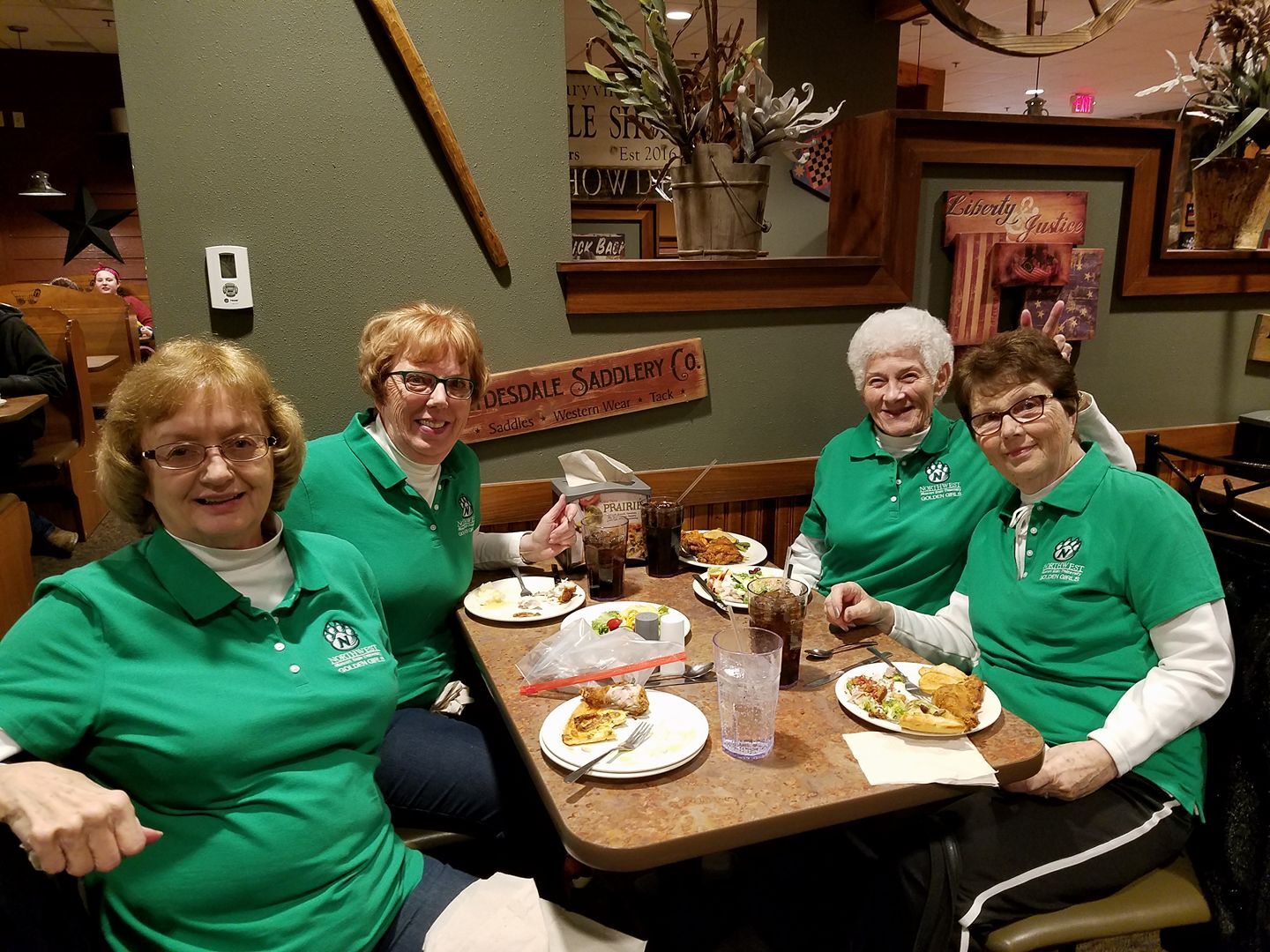 Golden Girls at Pizza Ranch